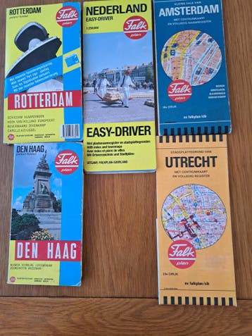 Plattegronden van steden in Nederland