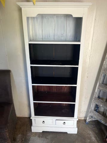 Boekenkast met lades - opknapper