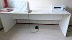 Bureau / hobbytafel /werktafel, wit, GRATIS!