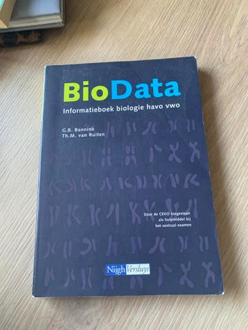 BioData Informatieboek biologie havo vwo
