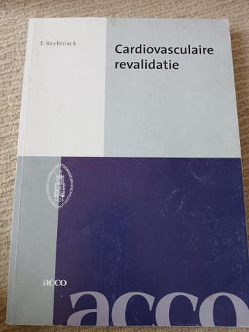 Cardiovasculaire revalidatie studieboek