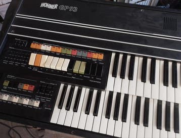 Hohner GP93 portable orgel, niet werkend, voor een hobbyist