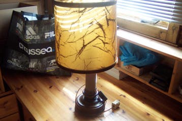 GRATIS: Vintage tafellamp.