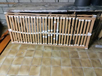 Lattenbodem met motor 200x80 - verstelbaar