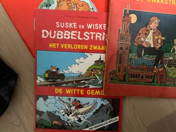 Diverse oude Suske en Wiske stripboeken