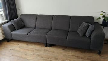Gratis 4-persoons bank antraciet (300x94cm)
