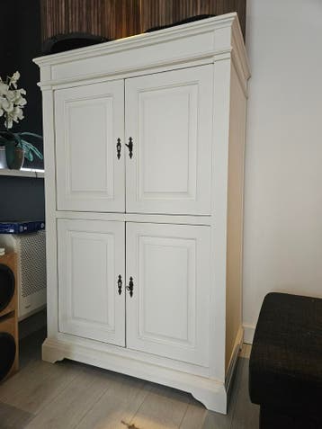 Gratis Computerkast kersen hout wit mat