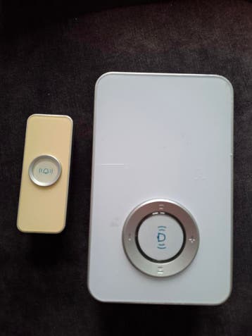 Draadloze deurbel op batterijen (3x AA)