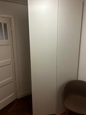 Witte Pax kastdeur 50x229 cm (zonder scharnieren)