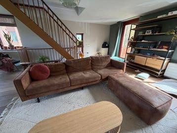 Gratis! Bank met chaise longue