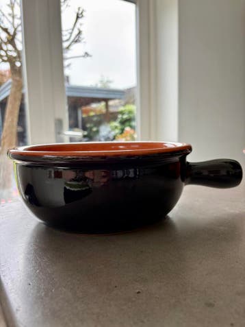 Fonduepan, gebruikt maar goed