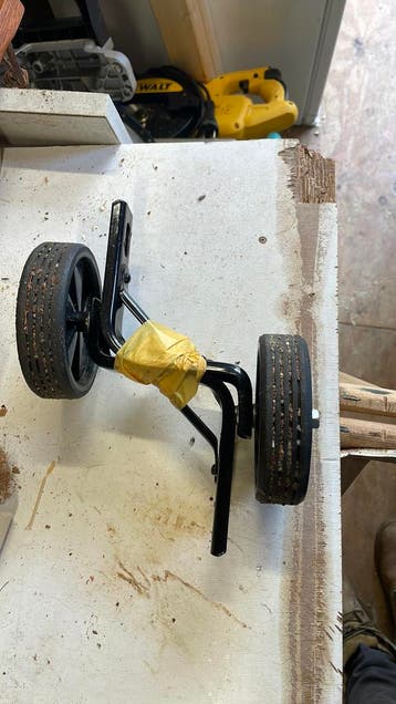 Zijwieltjes voor 14” fietsje
