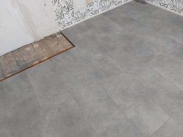 PVC kliklaminaat 6,25m2, grijs