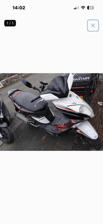 Te koop onderdelen Kymco super 8