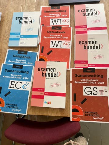 Gratis oefenboeken vwo