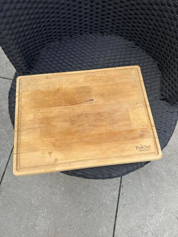 Houten snijplank ProChef - Gebruikt