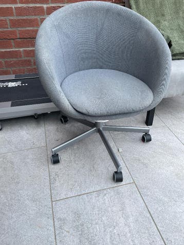 Gratis afhalen; grijze bureaustoel.