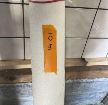 glasvezelbehang 10 meter GRATIS