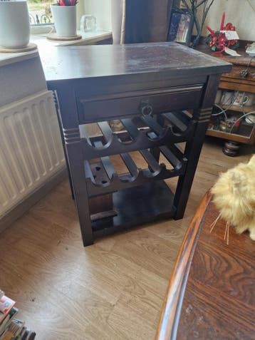 Wijnkast ophalen in Amersfoort  h79 cm br 59 cm diep 41cm