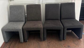 Stoelen op wieltjes - Gebruikt, gratis af te halen