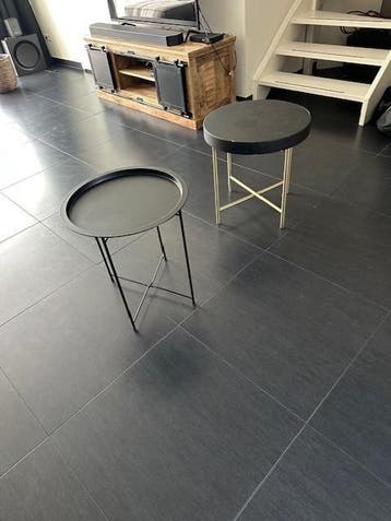 gratis 2x bijzettafel