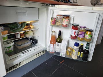 Gratis af te halen inbouwkoelkast met vriesvak