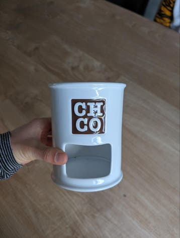 Chocolade fondue ding