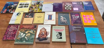 Boeken - 21 stuks - kunst, muziek en cultuur