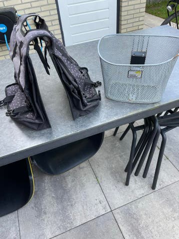 Gratis fietstas en fietsmand af te halen