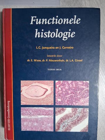 Studieboek geneeskunde functionele histologie