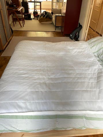 Matrashoes voor topper 180x200cm 7cm dik