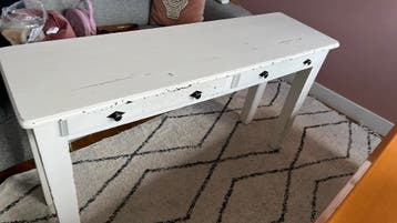 Tafel voor aan de muur of tuin