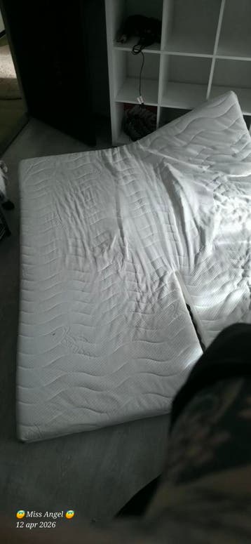 Splittopper van bamboo - 180x210 cm - Afritsbaar & Wasbaar