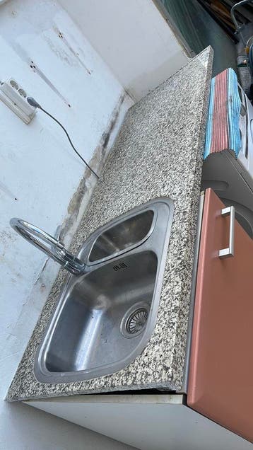 Gratis marmeren  aanrechtblad