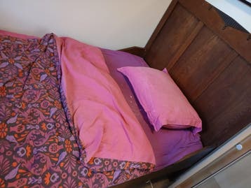 Bed, oude twijfelaar (gratis)