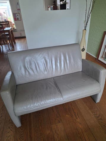 Gratis 2 en3zit bank leder van montel