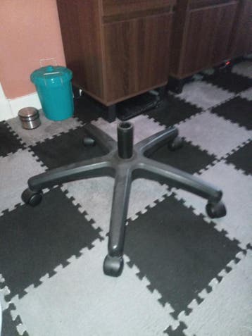 gratis bureaustoel voet