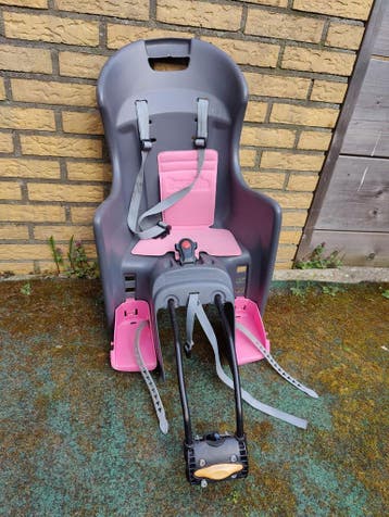 Polisport kinderfietszitje – roze