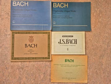 Bladmuziek Orgel Bach