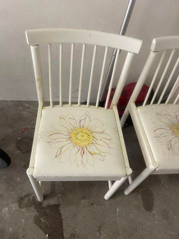 4 (keuken) stoelen gratis ophalen