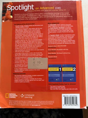 Spotlight on Advanced (CAE) - Cambridge English Exam