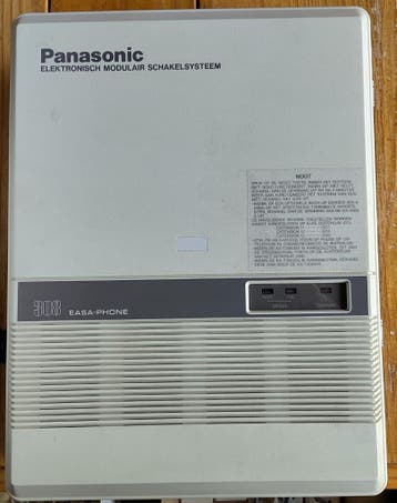 Huistelefoon centrale Panasinic 308 GRATIS