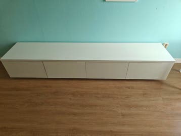Tv meubel hoogglans wit gratis