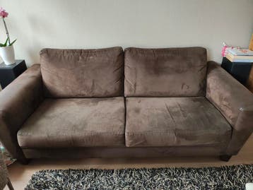 Bankstel bruin 3-zitter en 2,5-zitter