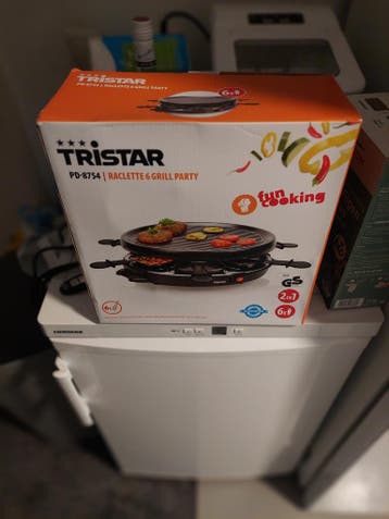Tristar Raclette 6 Grill Party - Nieuw in doos
