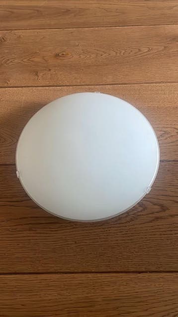 Plafondlamp Rond Glas – Simpel & Modern (Ceiling Light)