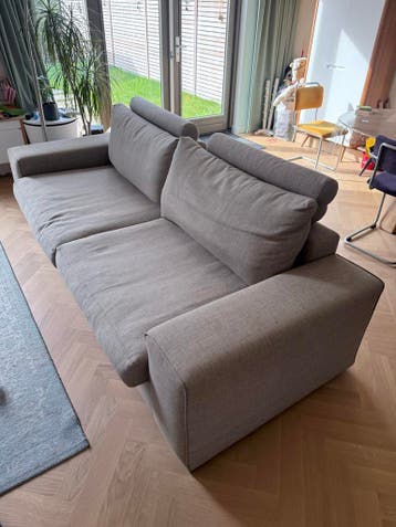Comfortabele grijze bank (Ziggy) - Zo goed als nieuw