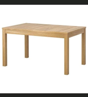 Ikea Bjursta uitschuifbare eettafel
Lengte 140 of 180 of 220