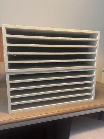 Kast voor foto’s / tekeningen 50 x 70cm