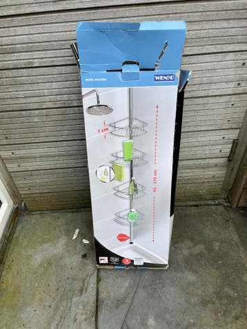Telescopisch doucherek nieuw; gratis af te halen